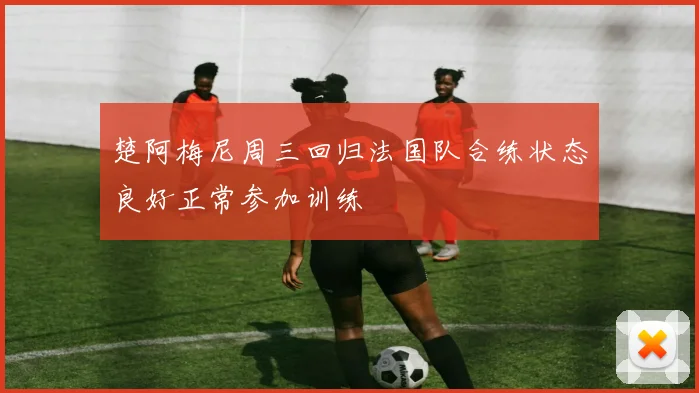 楚阿梅尼周三回归法国队合练状态良好正常参加训练